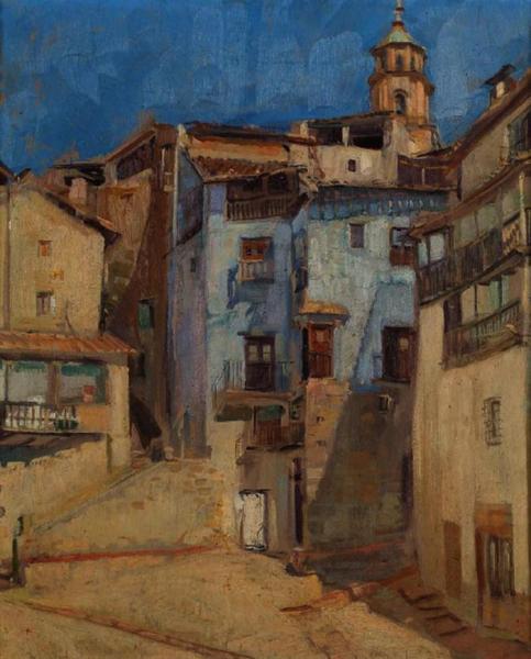Calle De Pueblo by Salvador Tuset Tuset