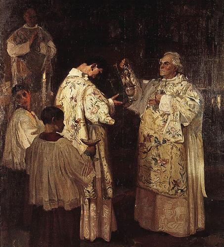 La Misa by Salvador Tuset Tuset