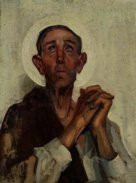 Retrato De Santo by Salvador Tuset Tuset
