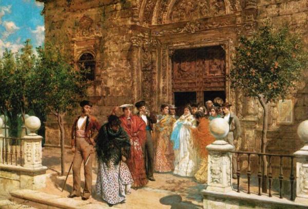 El Bautizo, Roma by Salvador Viniegra Y Lasso De La Vega