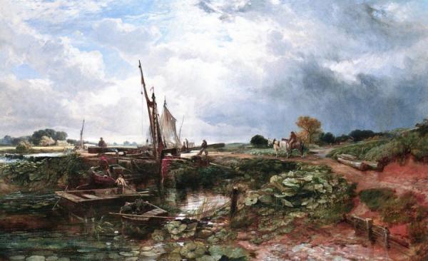 Samuel Bough Going Through The Lock