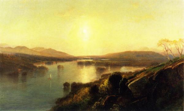 Morning, Autumn, Eragny by Samuel Colman Jr.