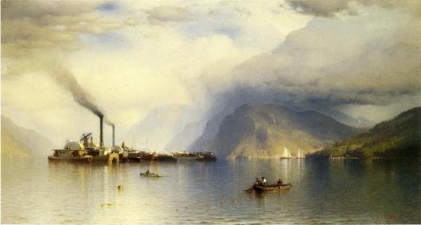 Storm King On The Hudson by Samuel Colman Jr.