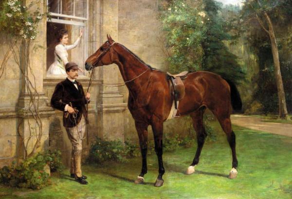 Before The Morning Ride by Samuel Edmund Waller
