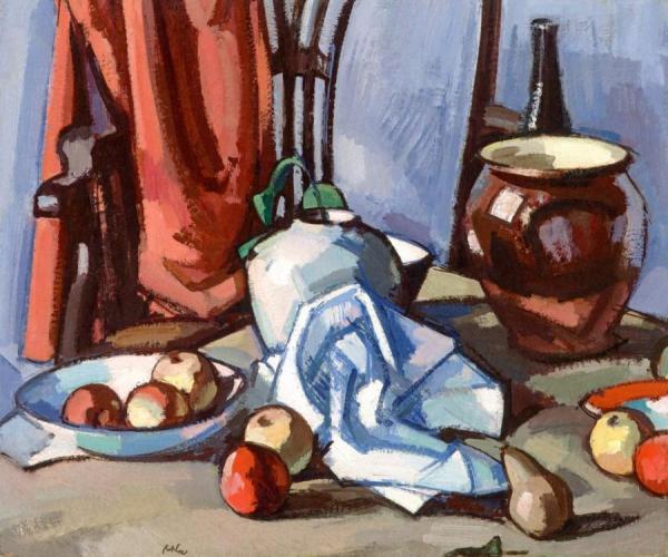Dish With Apples by Samuel John Peploe