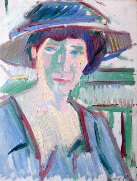 Margaret Peploe by Samuel John Peploe Oil Painting Reproductions