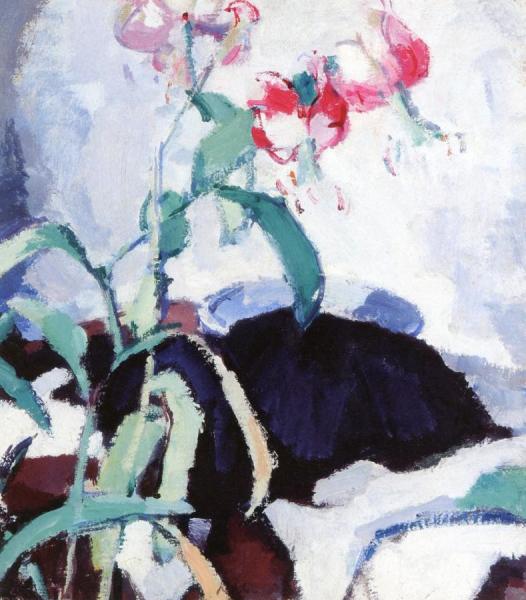 Martagon Lilies by Samuel John Peploe