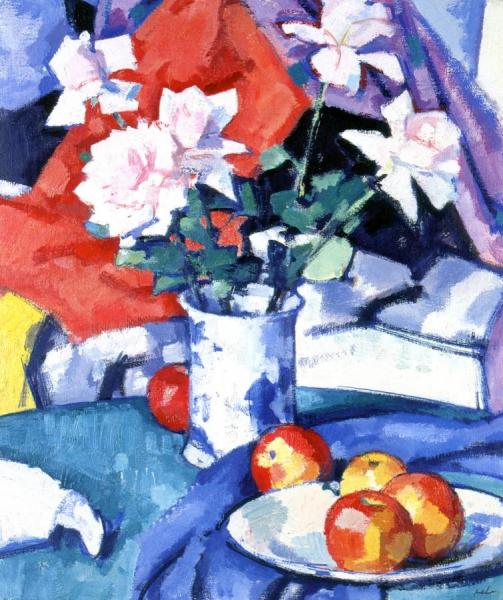 Samuel John Peploe Roses
