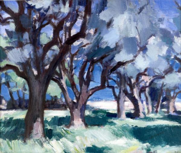 Trees, Antibes by Samuel John Peploe