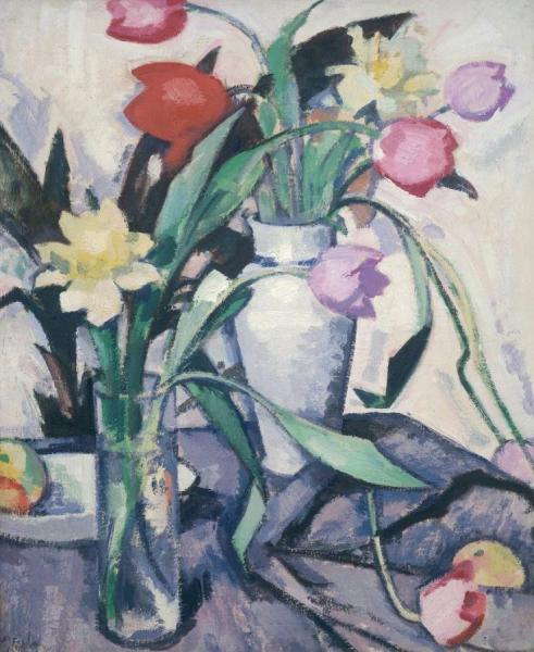 Tulips by Samuel John Peploe