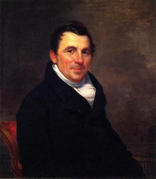 Portrait Of A Gentleman by Samuel Lovett Waldo Oil Painting Reproductions