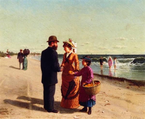 Selling Oranges By The Seashore by Samuel S. Carr