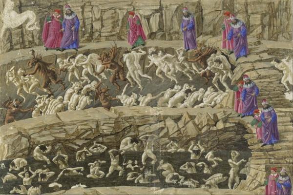 Drawings For Dante's Divine Comedy by Sandro Botticelli