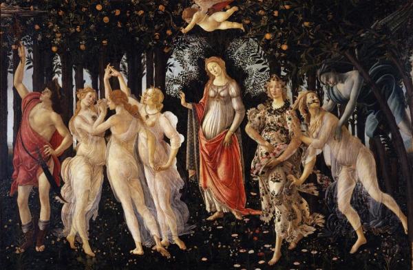 La Primavera (spring) by Sandro Botticelli