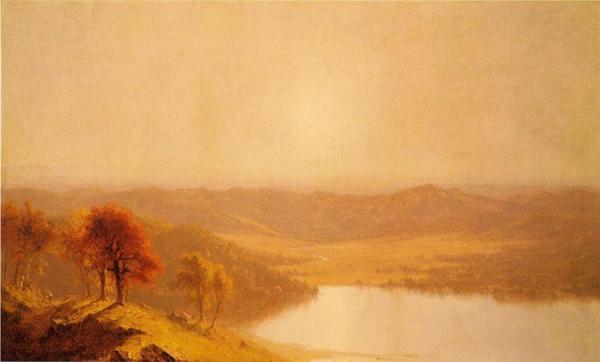 A View From The Berkshire Hills, Near Pittsfield, Massachusetts by Sanford Robinson Gifford
