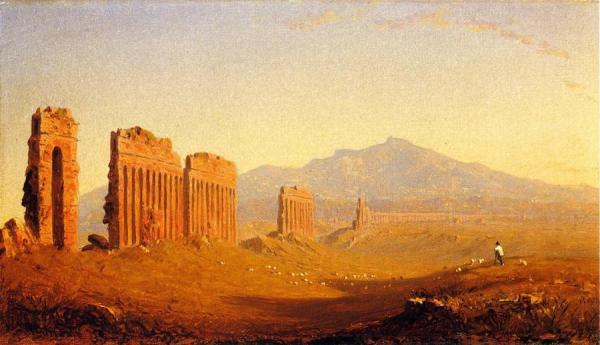 The Roman Campagna by Sanford Robinson Gifford Oil Painting Reproductions