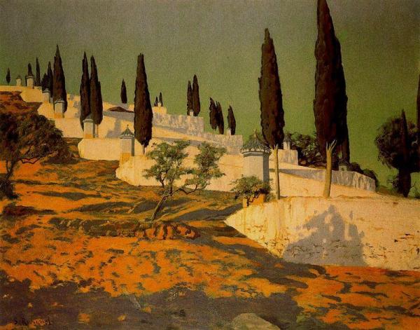 Calvario De Valencia by Santiago Rusiñol