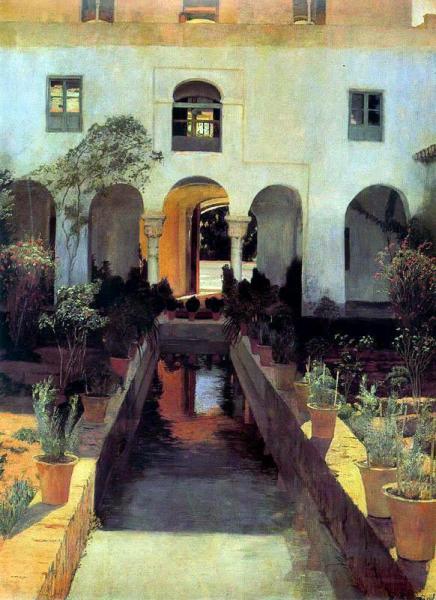 El Generalife by Santiago Rusiñol
