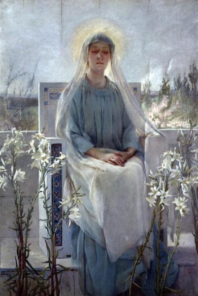 Meditation Of The Holy Virgin by Sarah Paxton Bell Dodson