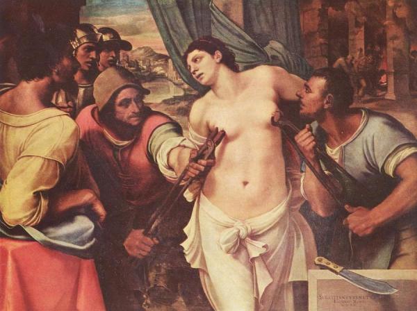 Martydom Of Saint Agatha by Sebastiano Del Piombo Oil Painting Reproductions