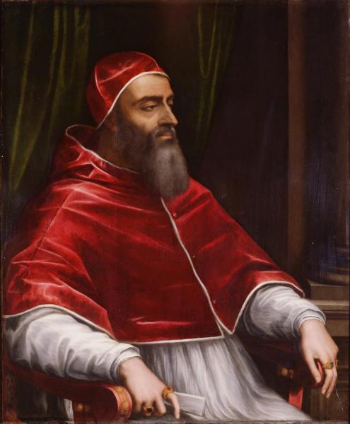 Portrait Of Pope Clement Vii by Sebastiano Del Piombo Oil Painting Reproductions