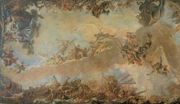 Allegory Of Heavenly Virtue by Sebastiano Ricci Oil Painting Reproductions