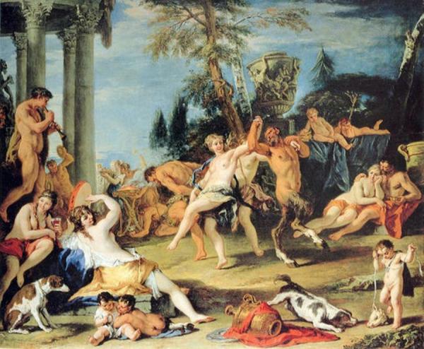 Feast In Honour Of Pan by Sebastiano Ricci