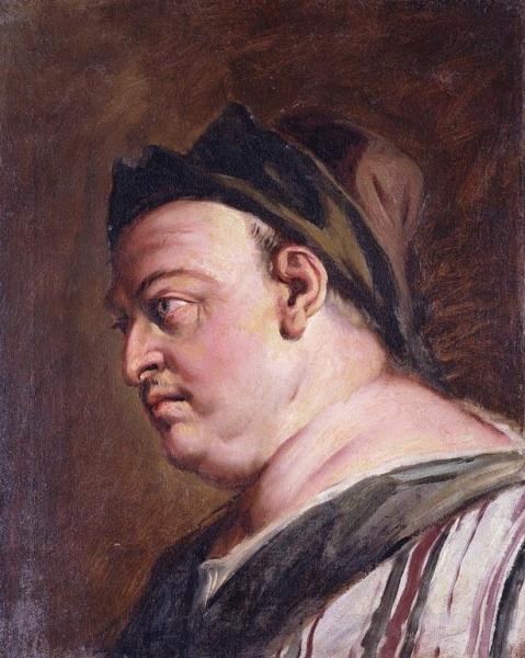 Head Of A Man In Profile (a Steward?) by Sebastiano Ricci Oil Painting Reproductions