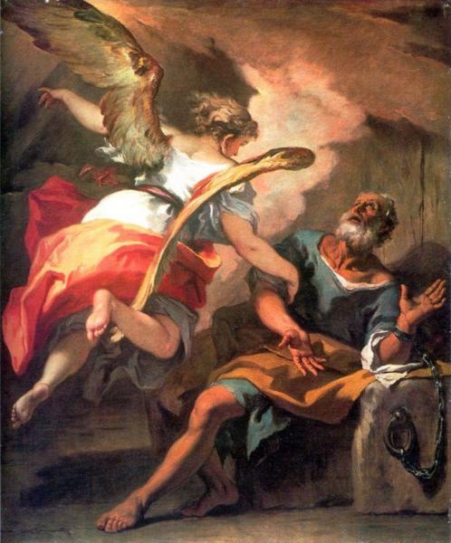 Liberation Of St Peter by Sebastiano Ricci