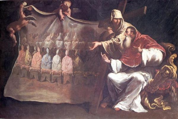 Sebastiano Ricci Pope Paul Iii Proclaims