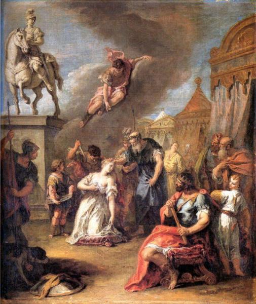 Sacrifice Of Polyxena by Sebastiano Ricci