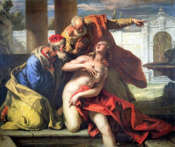 Susanna And The Elders by Sebastiano Ricci