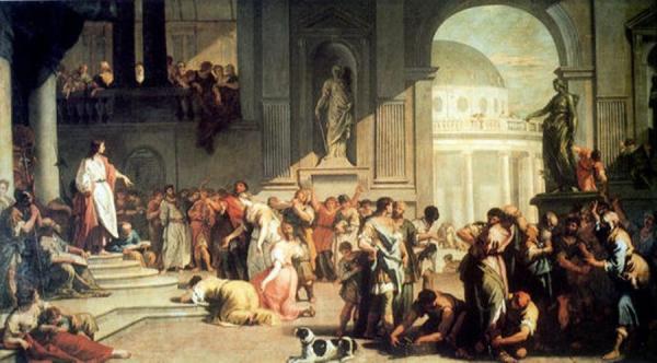 Susanne Before Daniel by Sebastiano Ricci