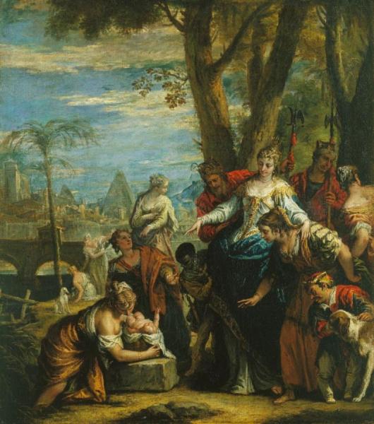 The Finding Of Moses by Sebastiano Ricci Oil Painting Reproductions