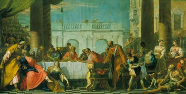 The Magdalen Anointing Christ's Feet by Sebastiano Ricci Oil Painting Reproductions