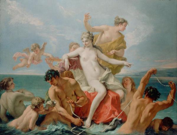 Triumph Of The Marine Venus by Sebastiano Ricci