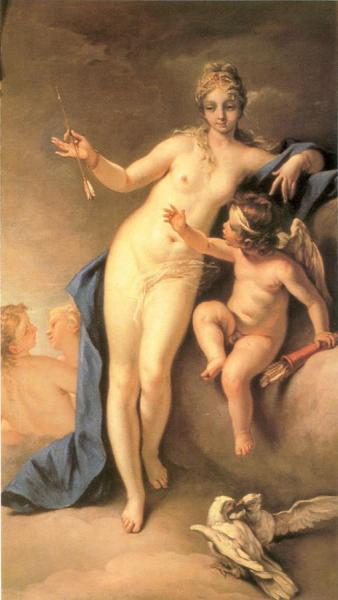Sebastiano Ricci Venus And Cupid