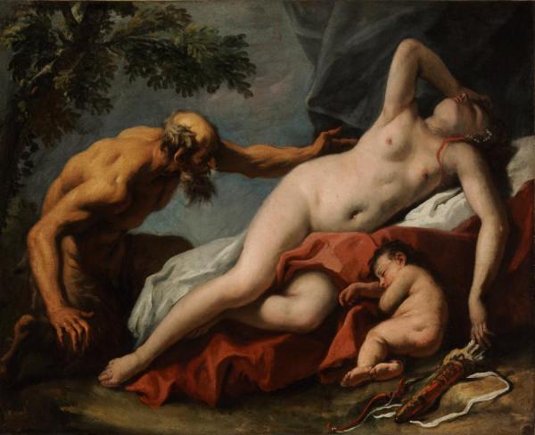 Sebastiano Ricci Venus And Satyr