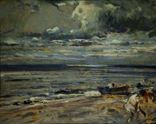 Marina Al Atardecer by Segundo Matilla Marina