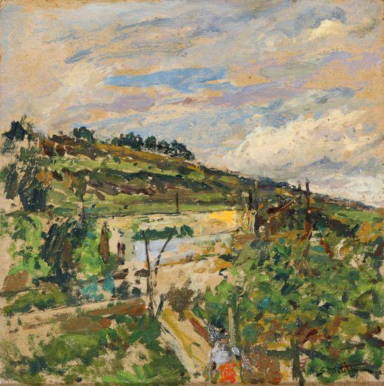 Paisaje by Segundo Matilla Marina