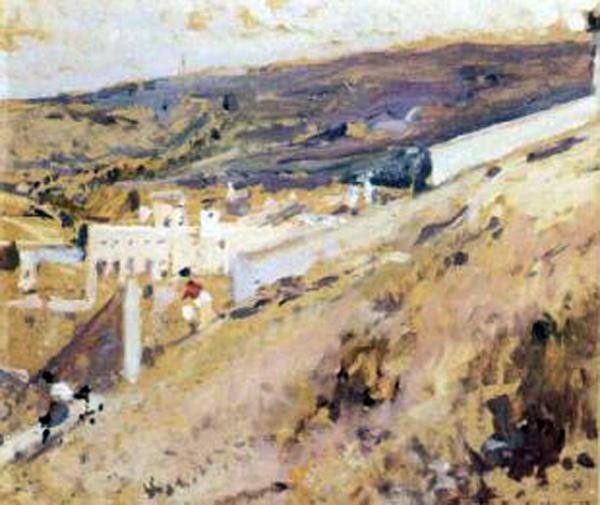 Paisaje by Segundo Matilla Marina