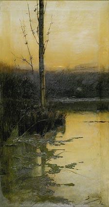 Paisaje by Segundo Matilla Marina