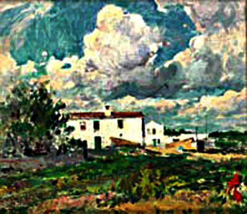 Paisaje by Segundo Matilla Marina