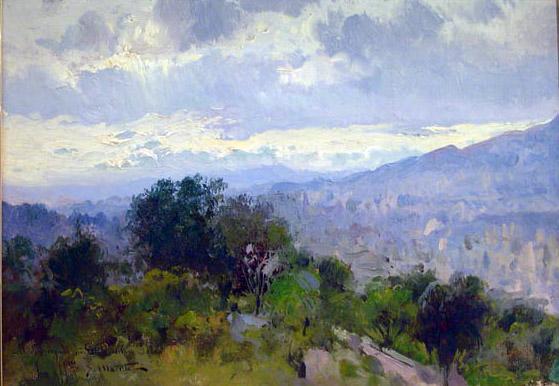 Paisaje by Segundo Matilla Marina