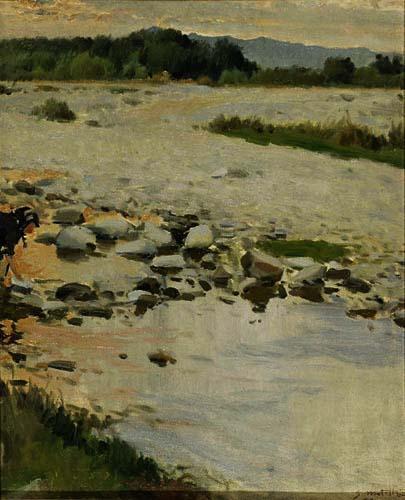 Paisaje by Segundo Matilla Marina