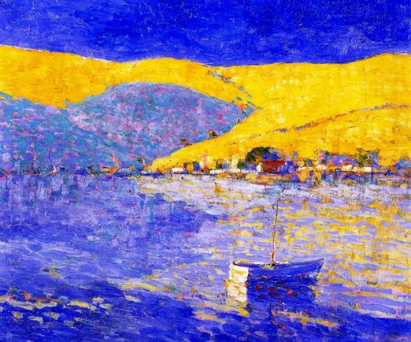 Boat And Yellow Gills by Selden Gile