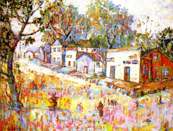 Gold Rush Town by Selden Gile