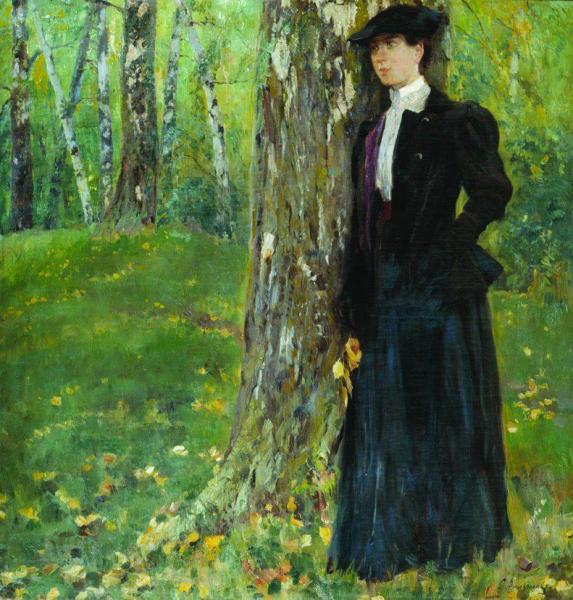 Waiting by Sergei Arsenevich Vinogradov