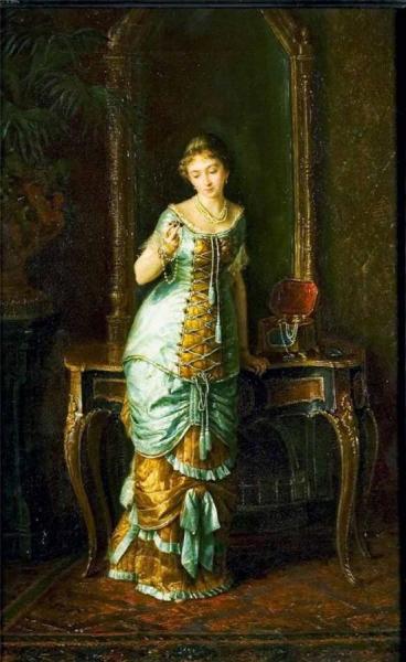 By The Mirror by Sergei Gribkov