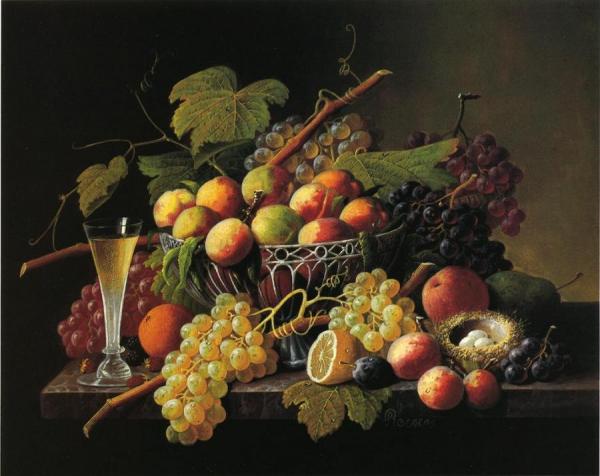 Still Life by Severin Roesen